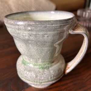 LIKE NEW RENOWNED CERAMICS ARTIST MIKE JABBUR SODA FIRED MUG